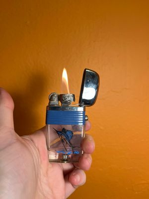 Scripto Marlin Sailfish Deep Water Fishing Lighter