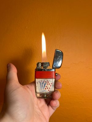 Poker Cards Scripto Lighter