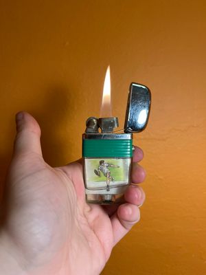 Tennis Player Scripto Lighter