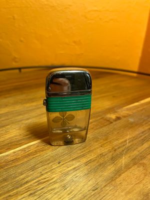 Four Leaved Clover Scripto Lighter