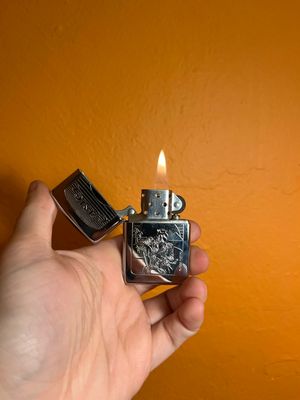 1996 Mirrored Smokin Joe Zippo Lighter