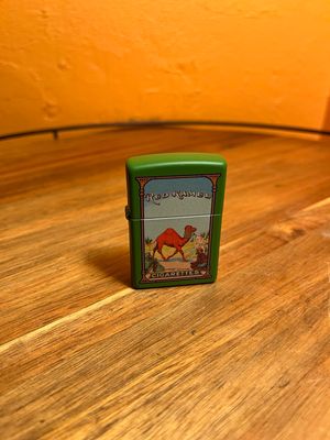 2018 Red Kamel On Green Zippo Lighter