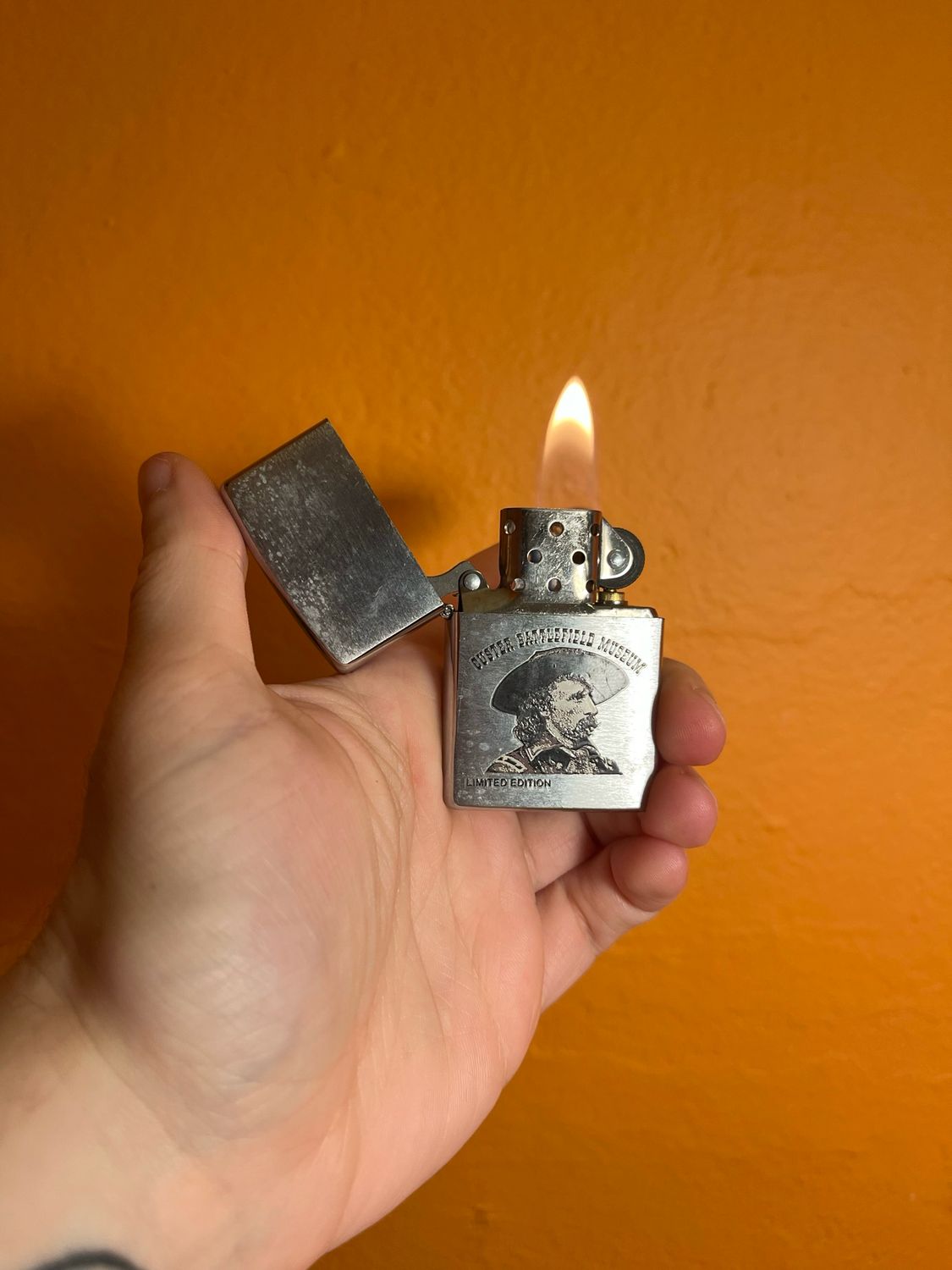 2000 Custer Battlefield Museum Zippo Lighter