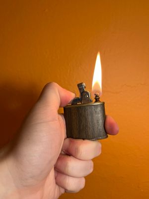 Ronson Imitation Wood Lighter