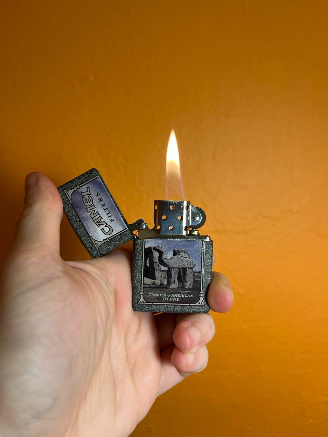 2018 Stonehenge Camel Zippo Lighter
