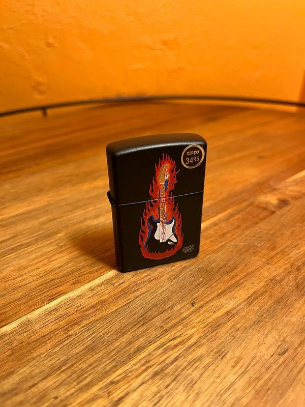 1998 Stanley Mouse Guitar Zippo Lighter