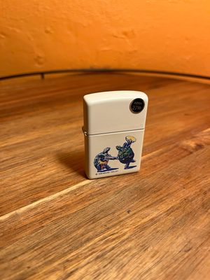 1998 Stanley Mouse Dancing Turtles Zippo Lighter
