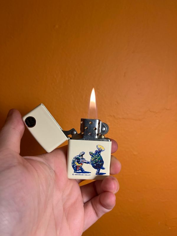 1998 Stanley Mouse Dancing Turtles Zippo Lighter