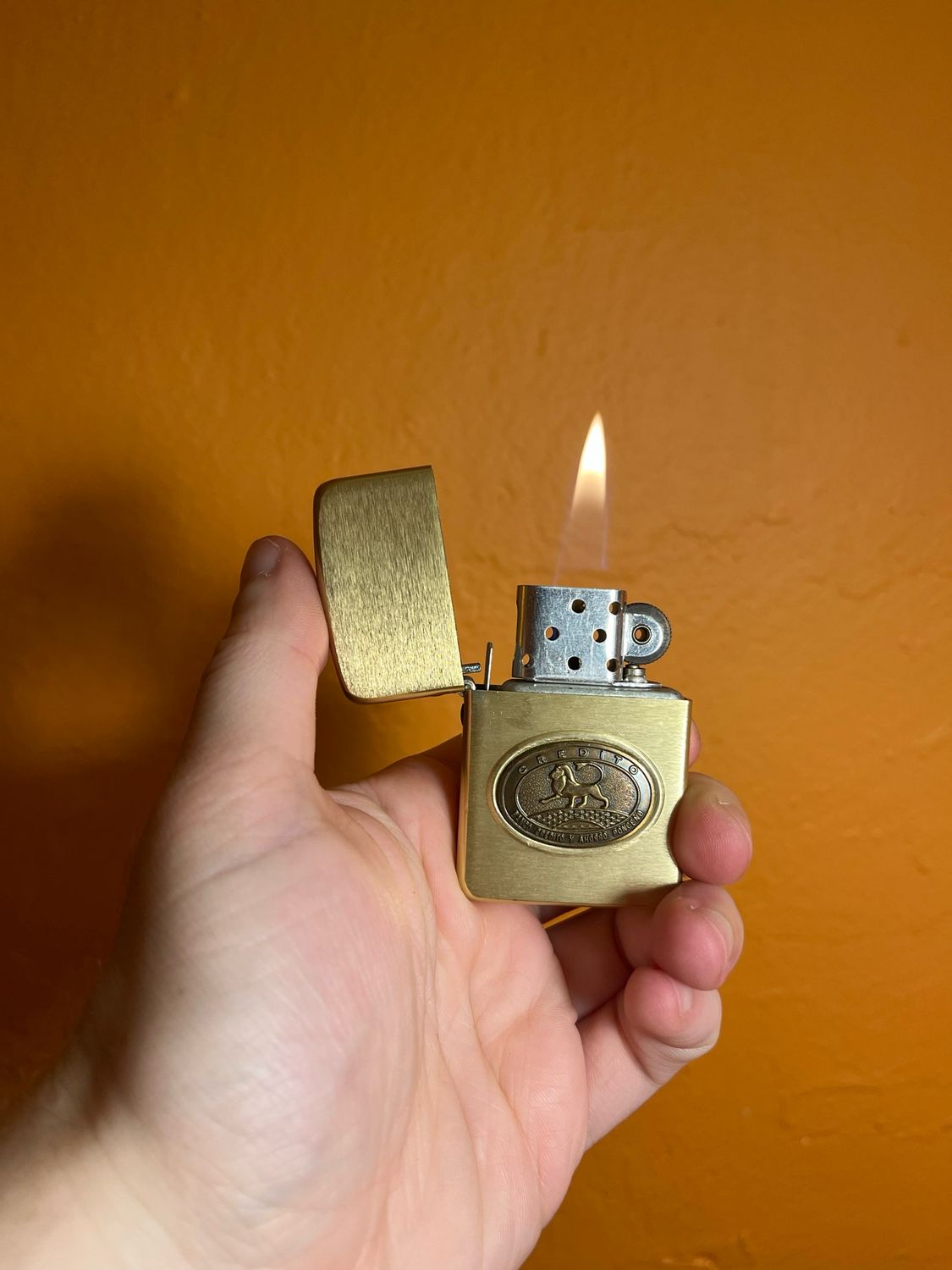 Spanish Language Credit Union Flip Top Lighter