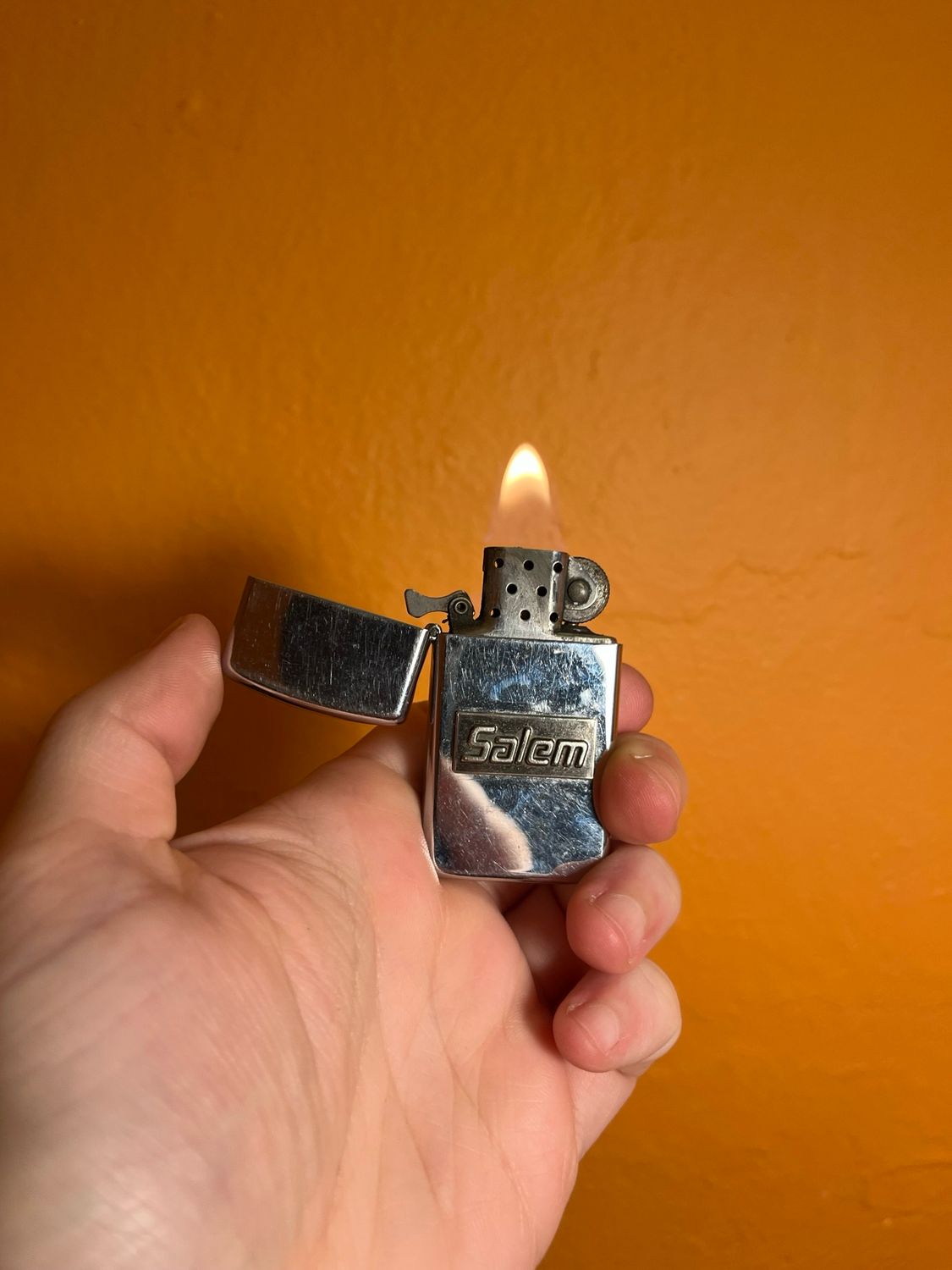1991 Salem Menthols Zippo Slim Lighter