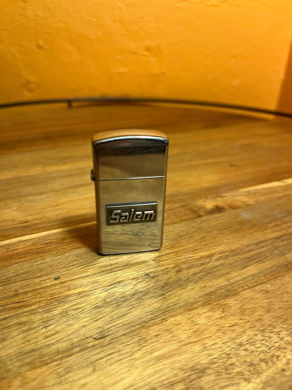 1991 Salem Menthols Zippo Slim Lighter