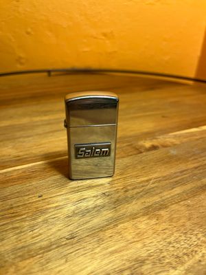 1991 Salem Menthols Zippo Slim Lighter