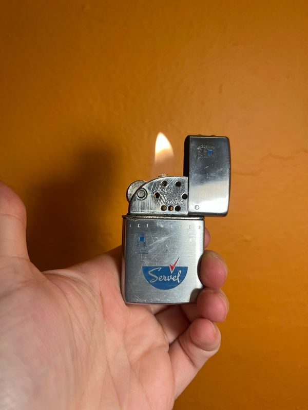 Servel Ice Maker Wind Master Flip Top Lighter
