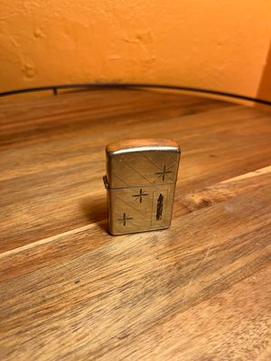 Distressed Stars 10k Gold Filled Zippo Lighter