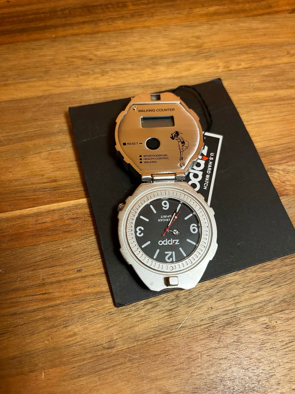 Chinese Zippo Brand Watch &amp; Step Counter