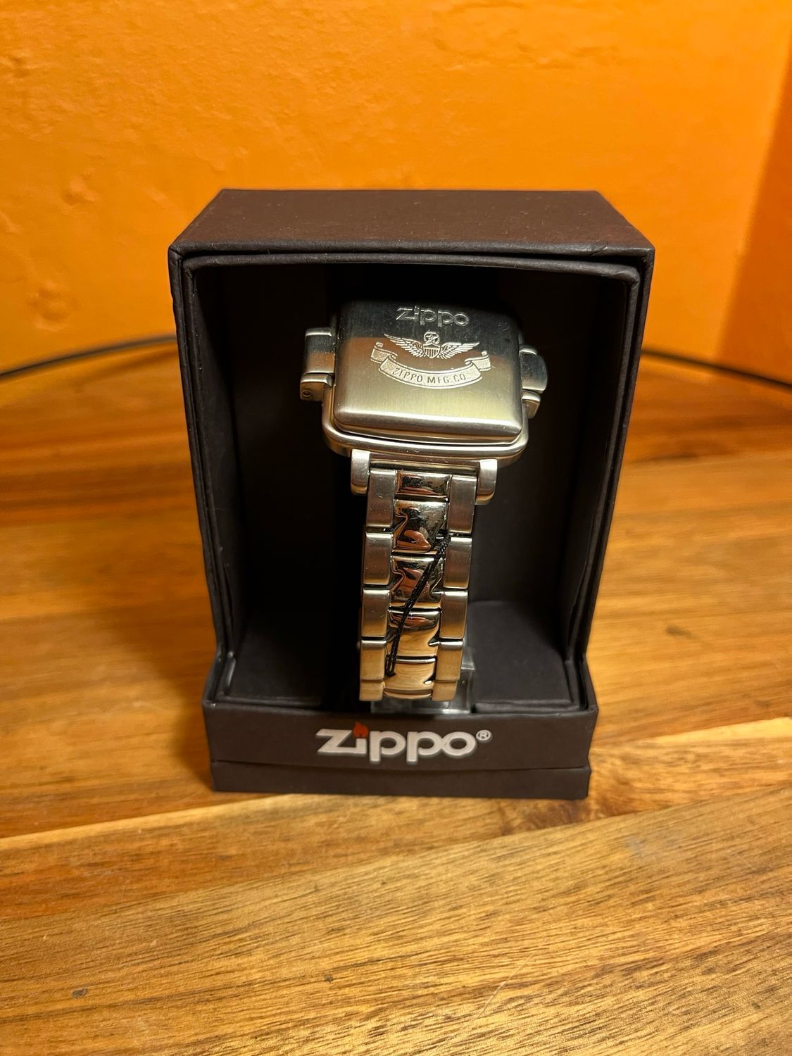Chinese Zippo Brand Wristwatch With Face Cover