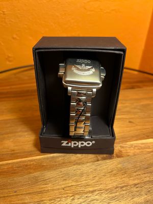 Chinese Zippo Brand Wristwatch With Face Cover