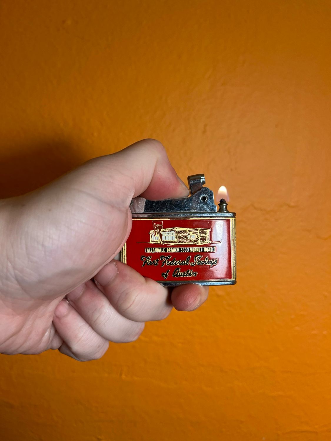 First Federal Savings Of Austin TX Flat Lighter
