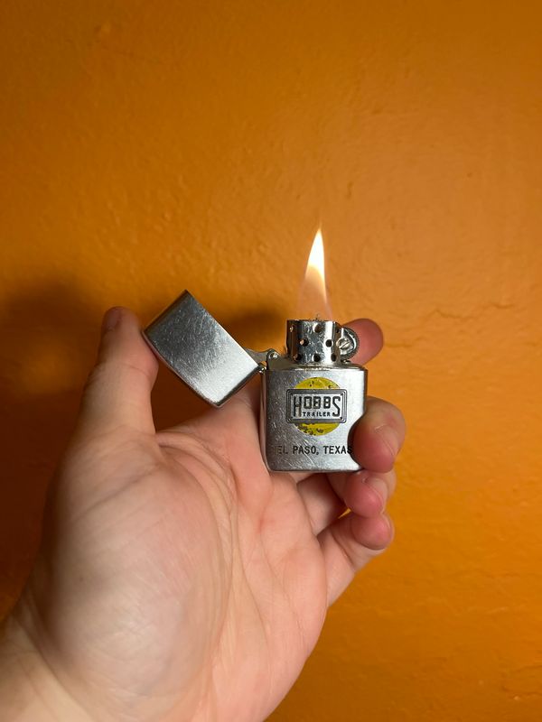 Hobb’s Trailer El Paso TX Flip Top Lighter