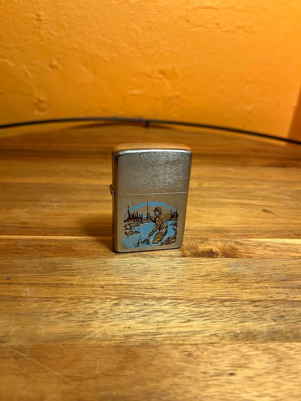 1981 Fisherman Zippo Lighter