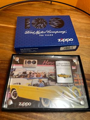 2003 Ford Heart &amp; Soul Collection 1955 Thunderbird Zippo Lighter