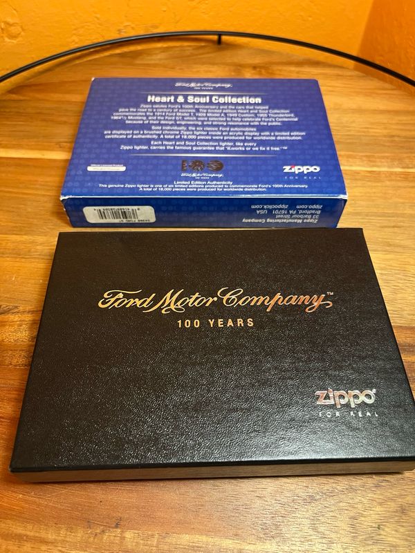 2003 Ford Heart &amp; Soul Collection Ford GT Zippo Lighter