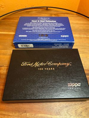 2003 Ford Heart &amp; Soul Collection Ford GT Zippo Lighter