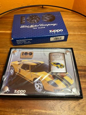 2003 Ford Heart &amp; Soul Collection Ford GT Zippo Lighter