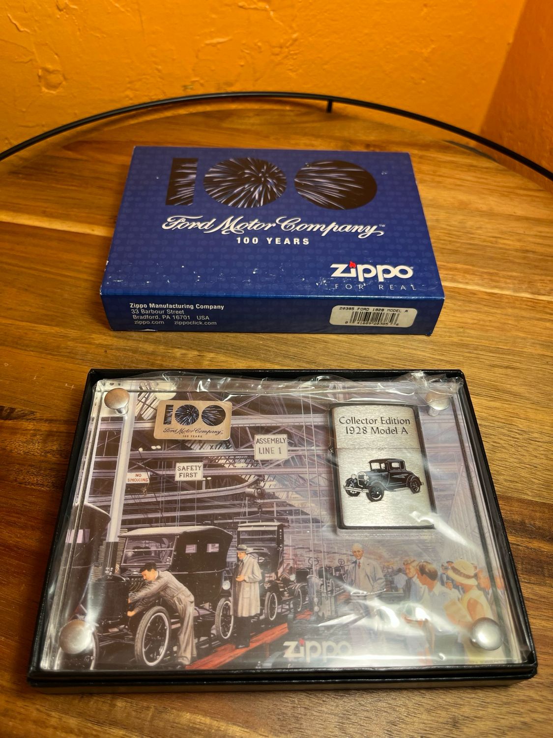 2003 Ford Heart &amp; Soul Collection 1928 Model A Zippo Lighter