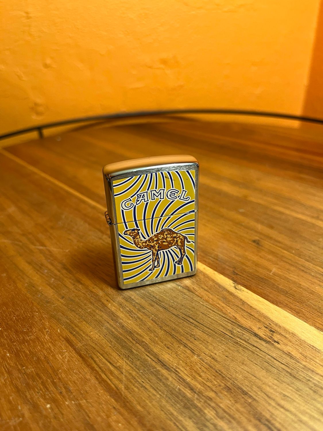 1999 Camel Yellow Spiral Sealed Unstruck Zippo Lighter