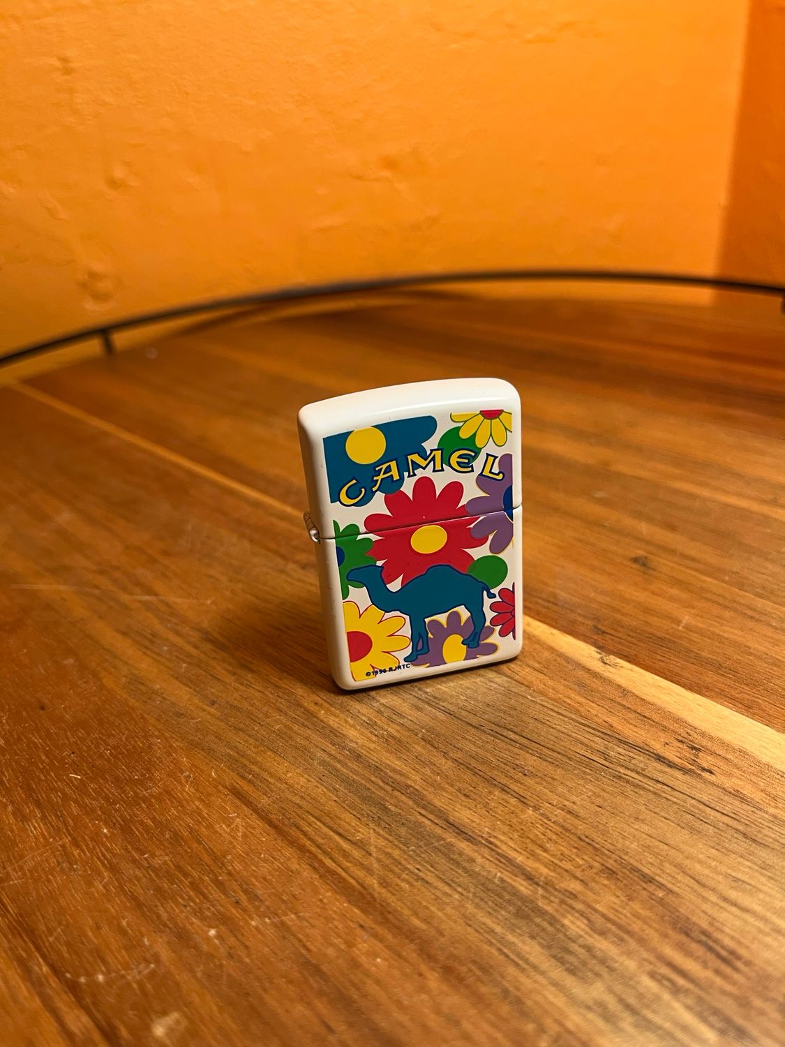 1996 Camel Flower Power Sealed Unstruck Zippo Lighter
