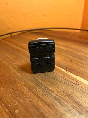 1998 Raised Matte Black Camel Sealed Unstruck Zippo Lighter
