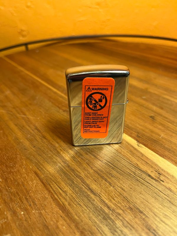 1996 Camel Powered Mirrored Sealed Unstruck Zippo Lighter