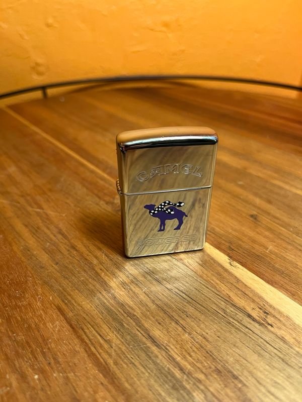 1996 Camel Powered Mirrored Sealed Unstruck Zippo Lighter