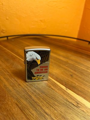 2001 Proud To Be An American Bald Eagle Zippo Lighter