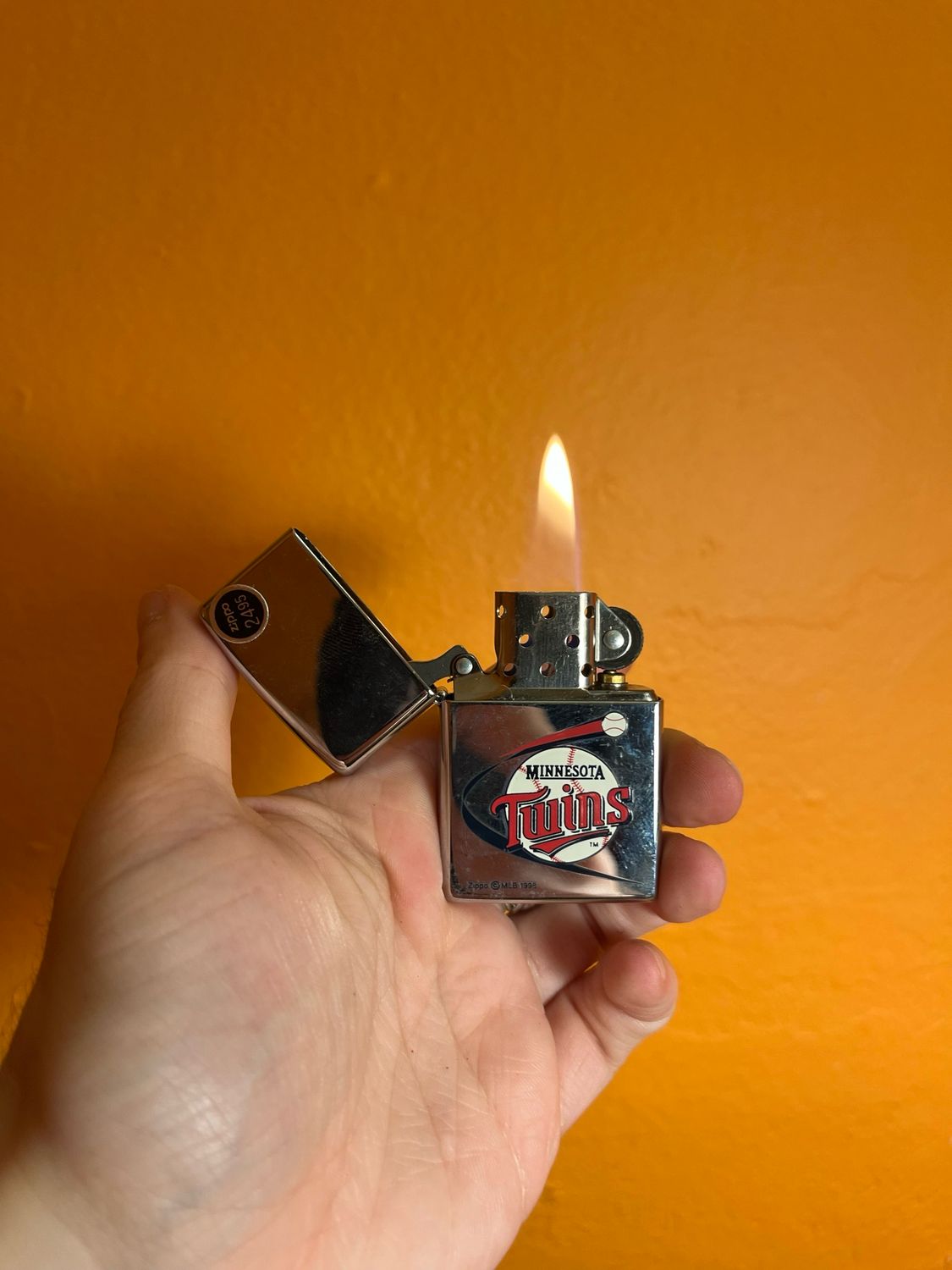 1999 Minnesota Twins MLBP Zippo Lighter