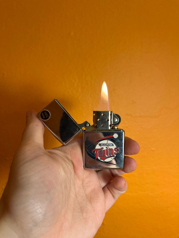 1999 Minnesota Twins MLBP Zippo Lighter