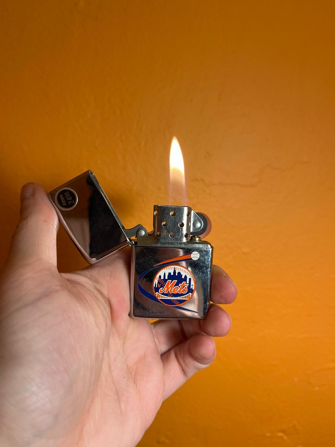 1999 New York Mets MLBP Zippo Lighter