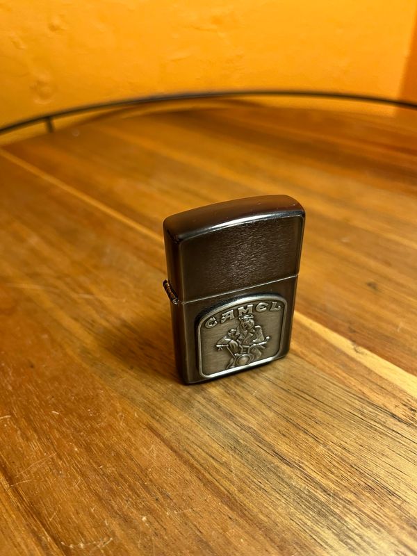 1992 Smokin Joe Camel Panel Zippo Lighter