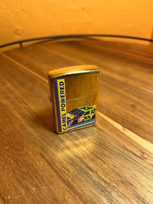 1997 Camel Powered Racing Car Sealed Unstruck Zippo Lighter