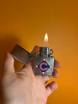 2002 Chicago Cubs MLBP Zippo Lighter