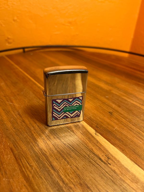 1996 United Colors Of Benetton Zippo Lighter