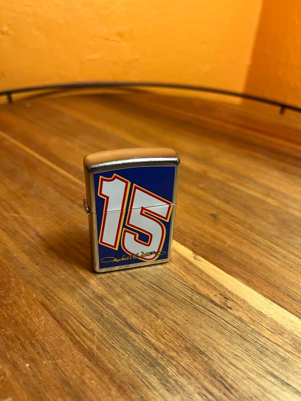 2004 Michael Waltrip NASCAR Zippo Lighter