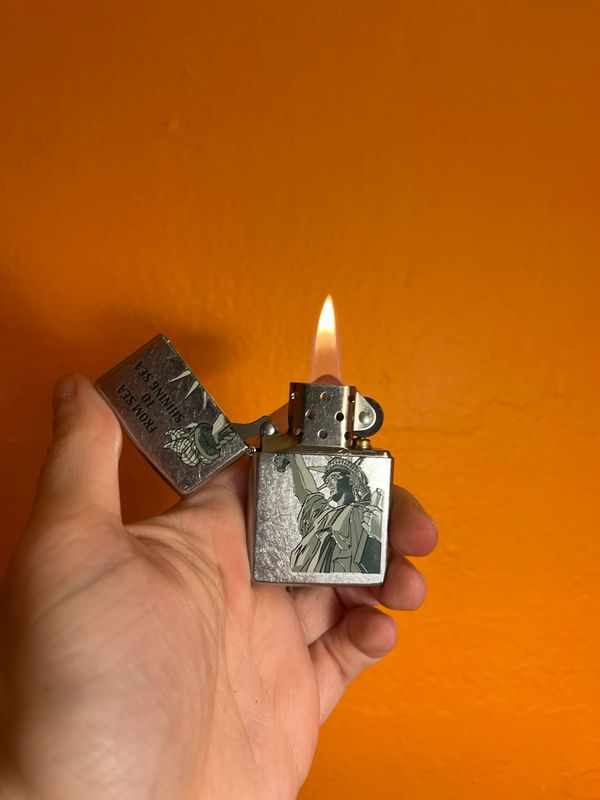 2001 Statue Of Liberty From Sea To Shining Sea Zippo Lighter