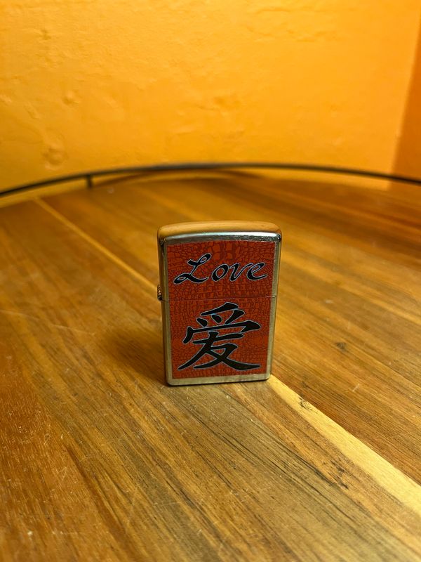 2009 Love Japanese Kanji Character Zippo Lighter