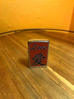 2009 Love Japanese Kanji Character Zippo Lighter