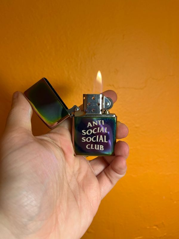 2019 Anti Social Social Club Zippo Lighter