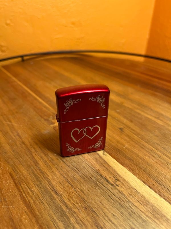 2007 Valentine Hearts Zippo Lighter