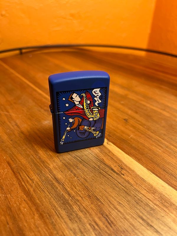 1999 Jazz Players Sealed Unstruck Zippo Lighter
