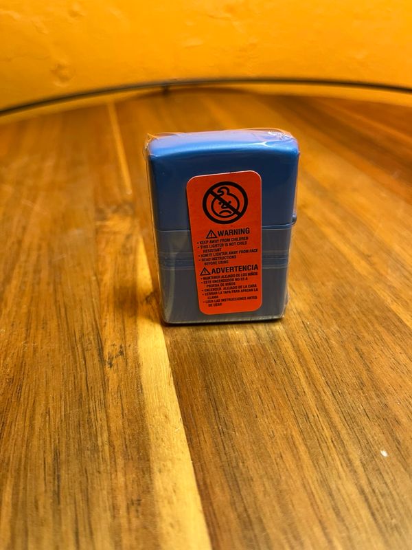 2003 Big Fat Delicious Camel Wides Blue Tattoo Sealed Unstruck Zippo Lighter